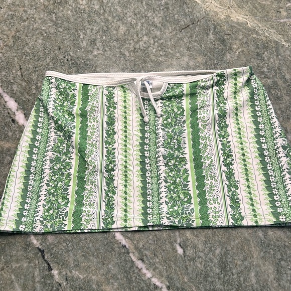 Other - Forever cover up bikini skirt bathing suit mini green large